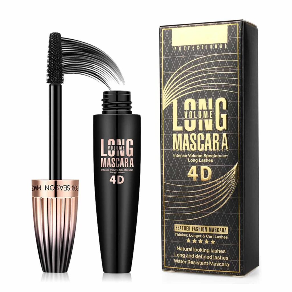 Long Lasting 4D Silk Fiber Waterproof Mascara